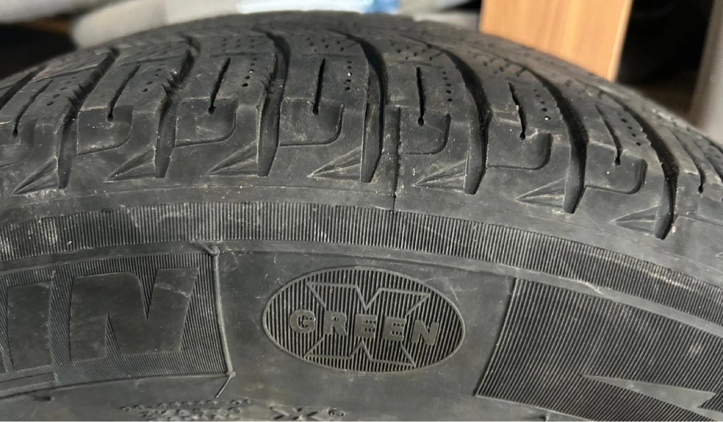 ⚽️ Michelin "Green X" Winter Tires with Rim - photo 4