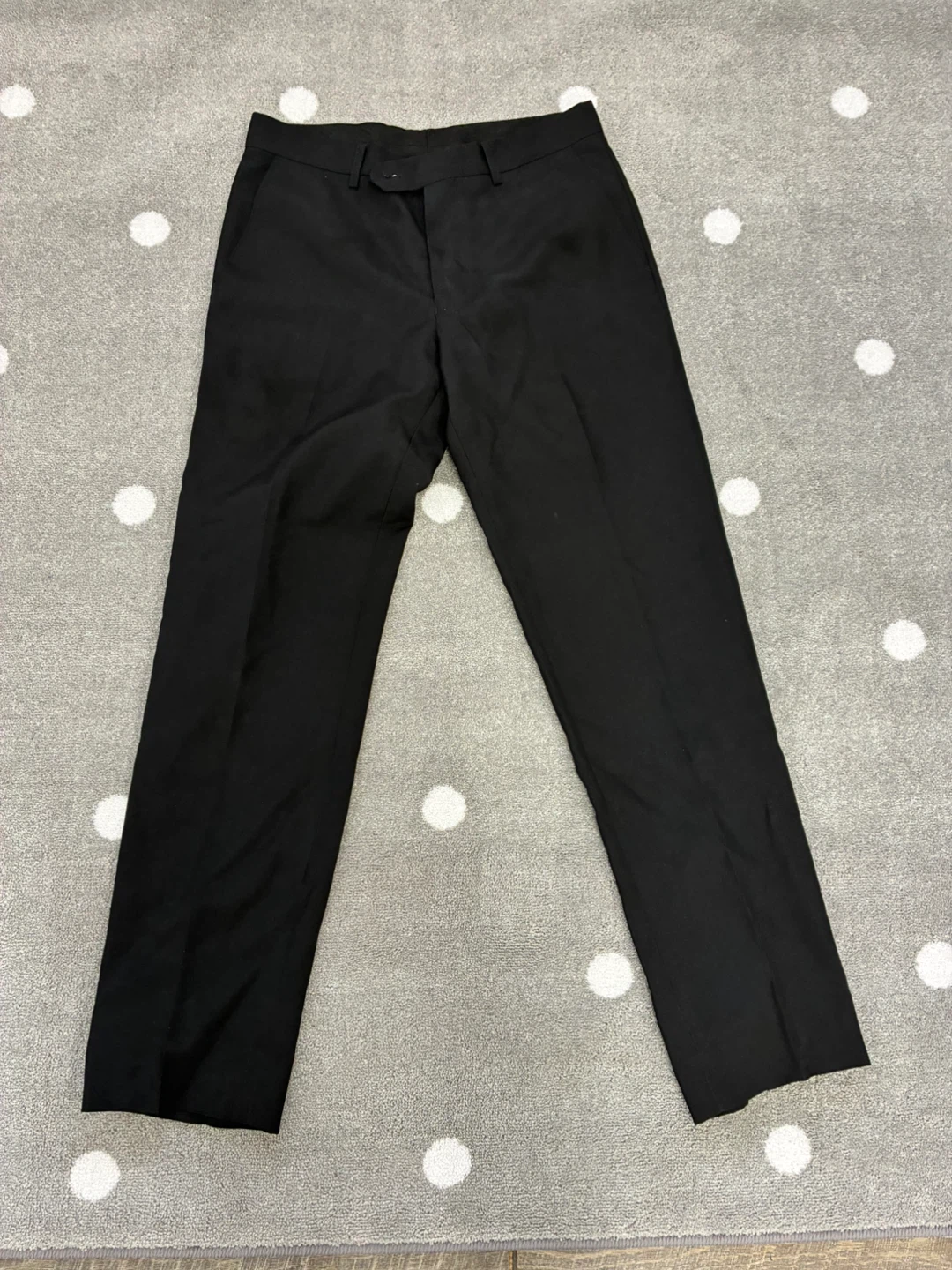Alain Dupetit Black Suit Trousers