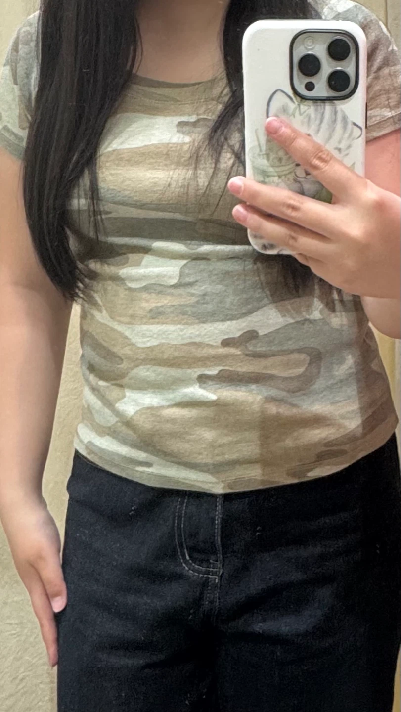 Brandy melville camo tee