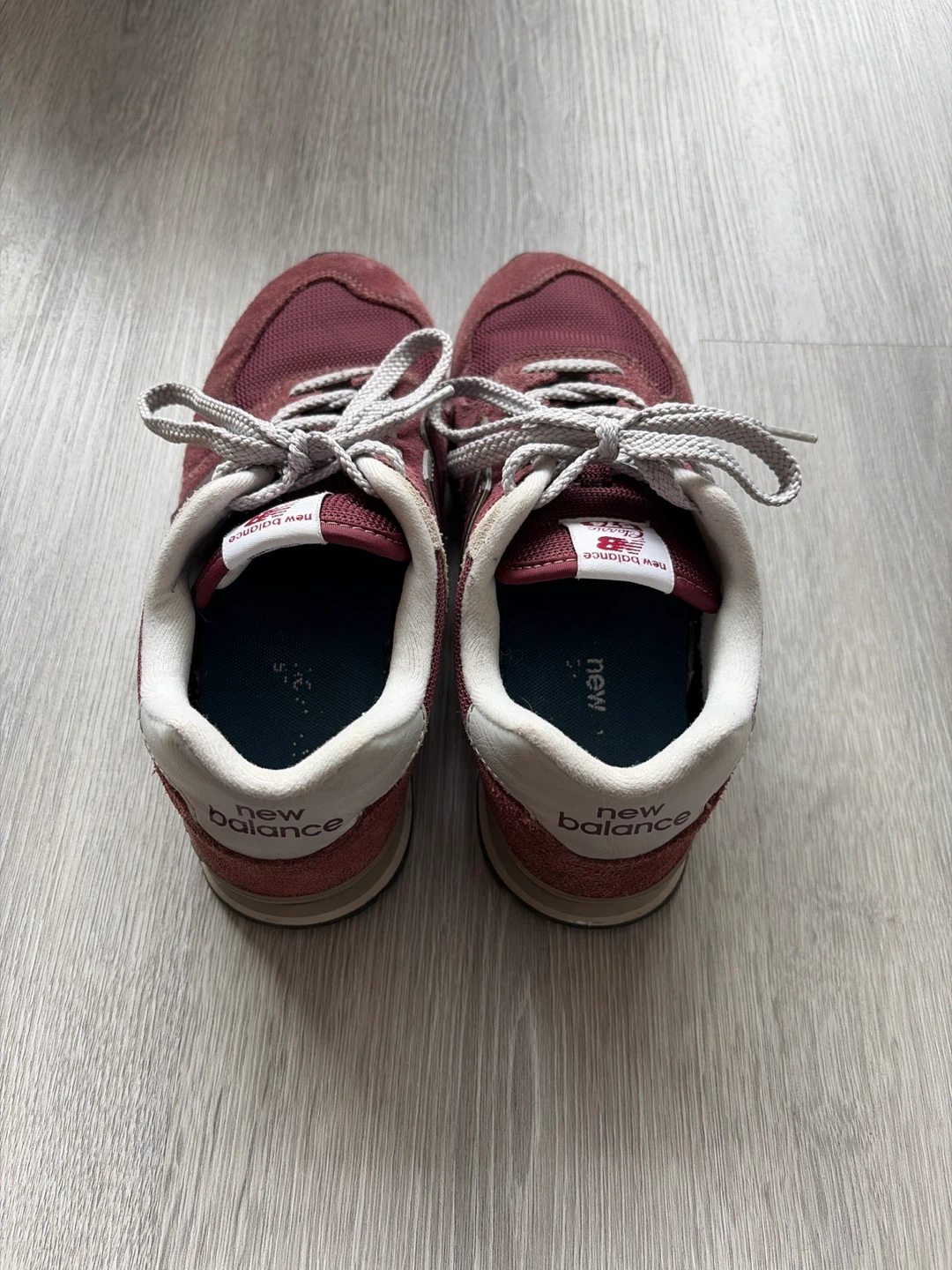 New Balance 574 Classic Sneakers Burgundy - photo 2
