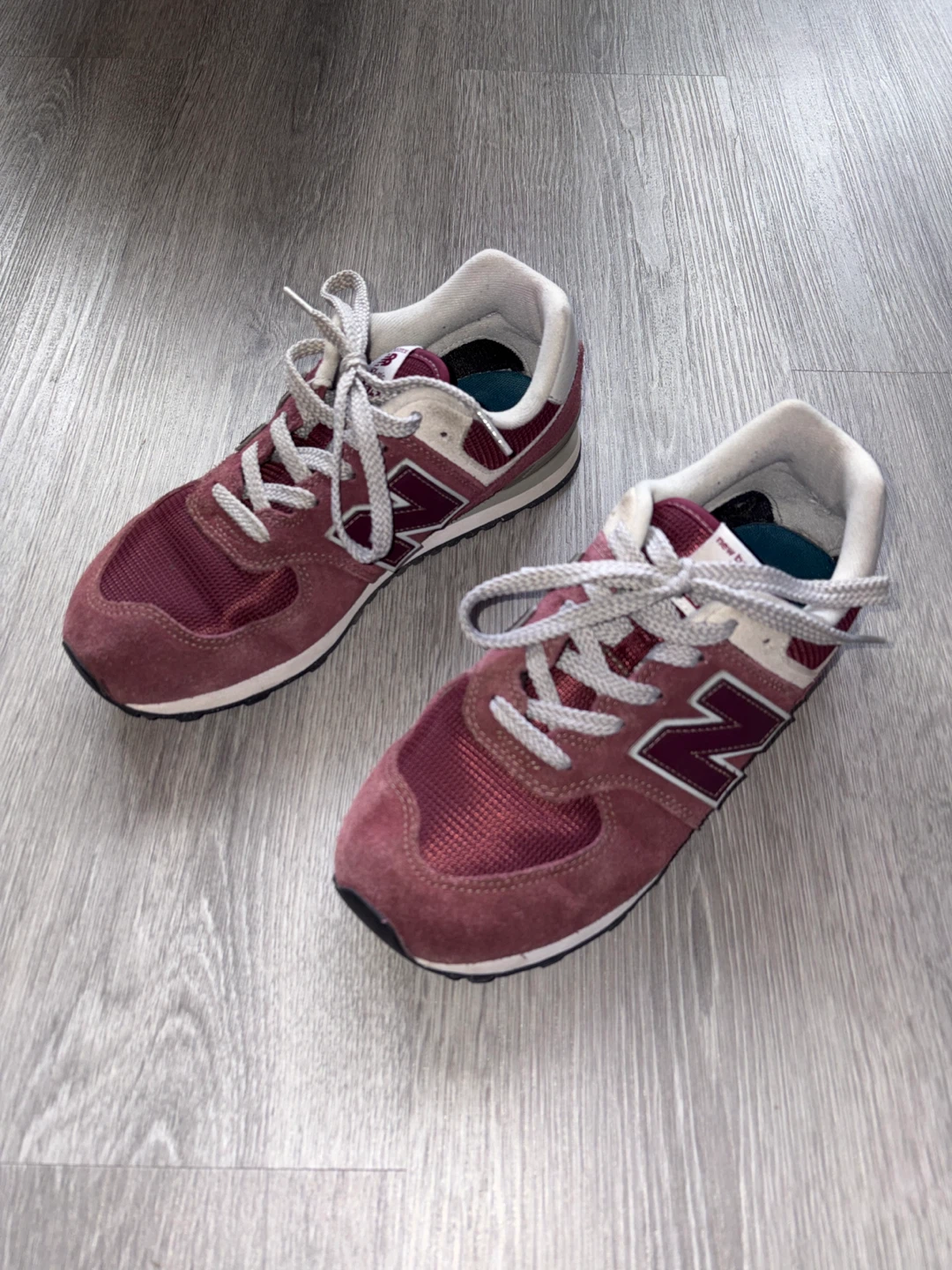 New Balance 574 Classic Sneakers Burgundy - photo 5