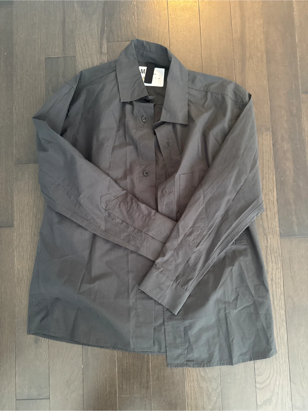 MHL. Margaret Howell Grey Cotton Lyocell Shirt - photo 3