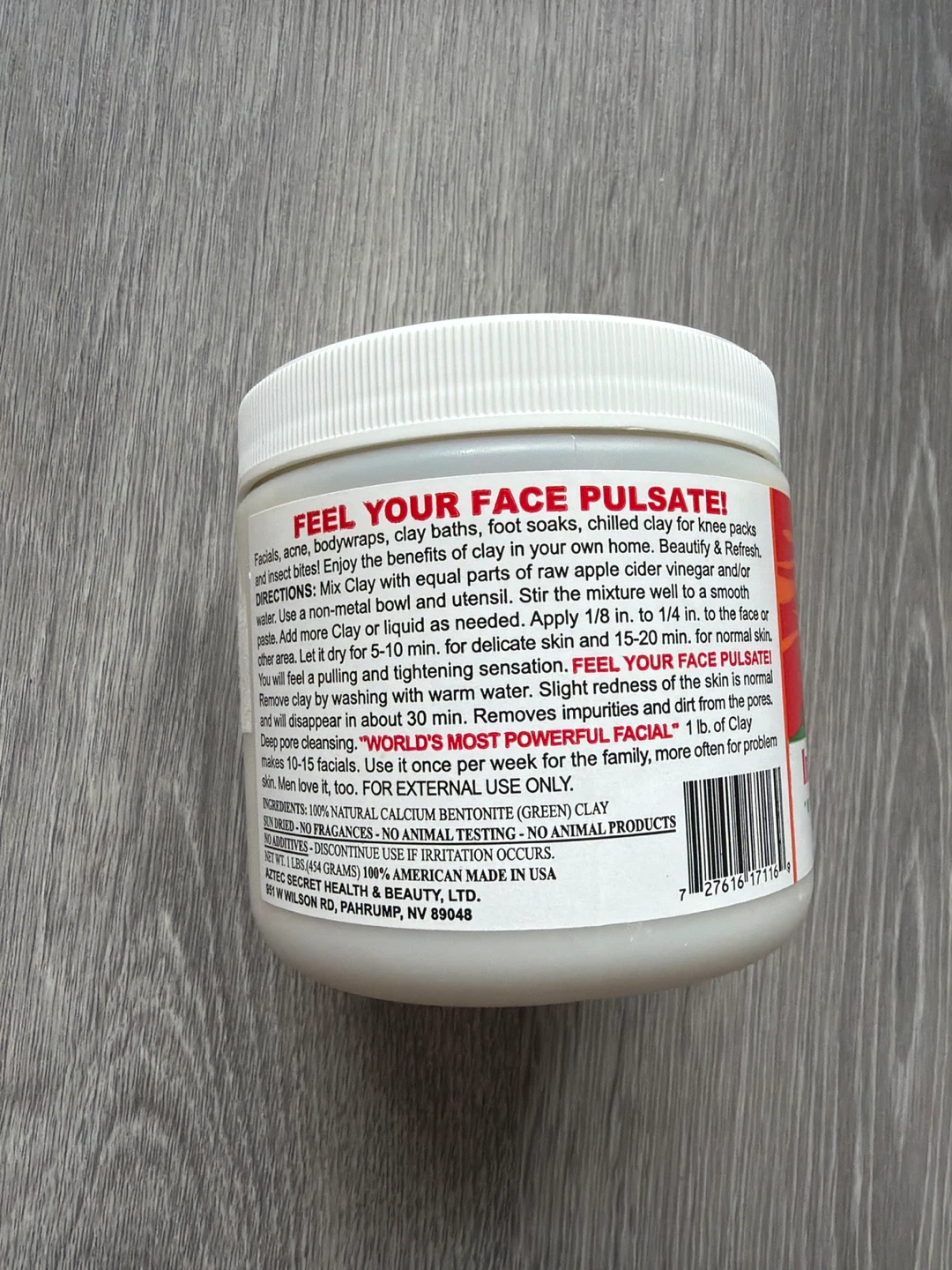 Aztec Secret Indian Healing Clay - photo 2