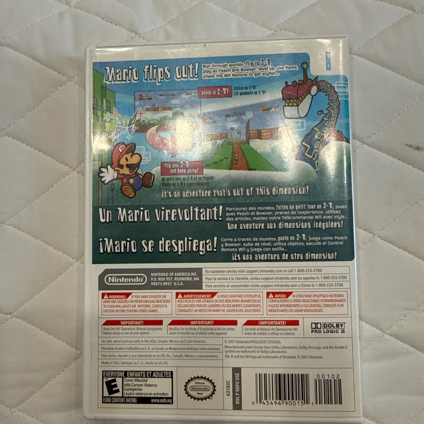 Super Paper Mario Wii Game - photo 3