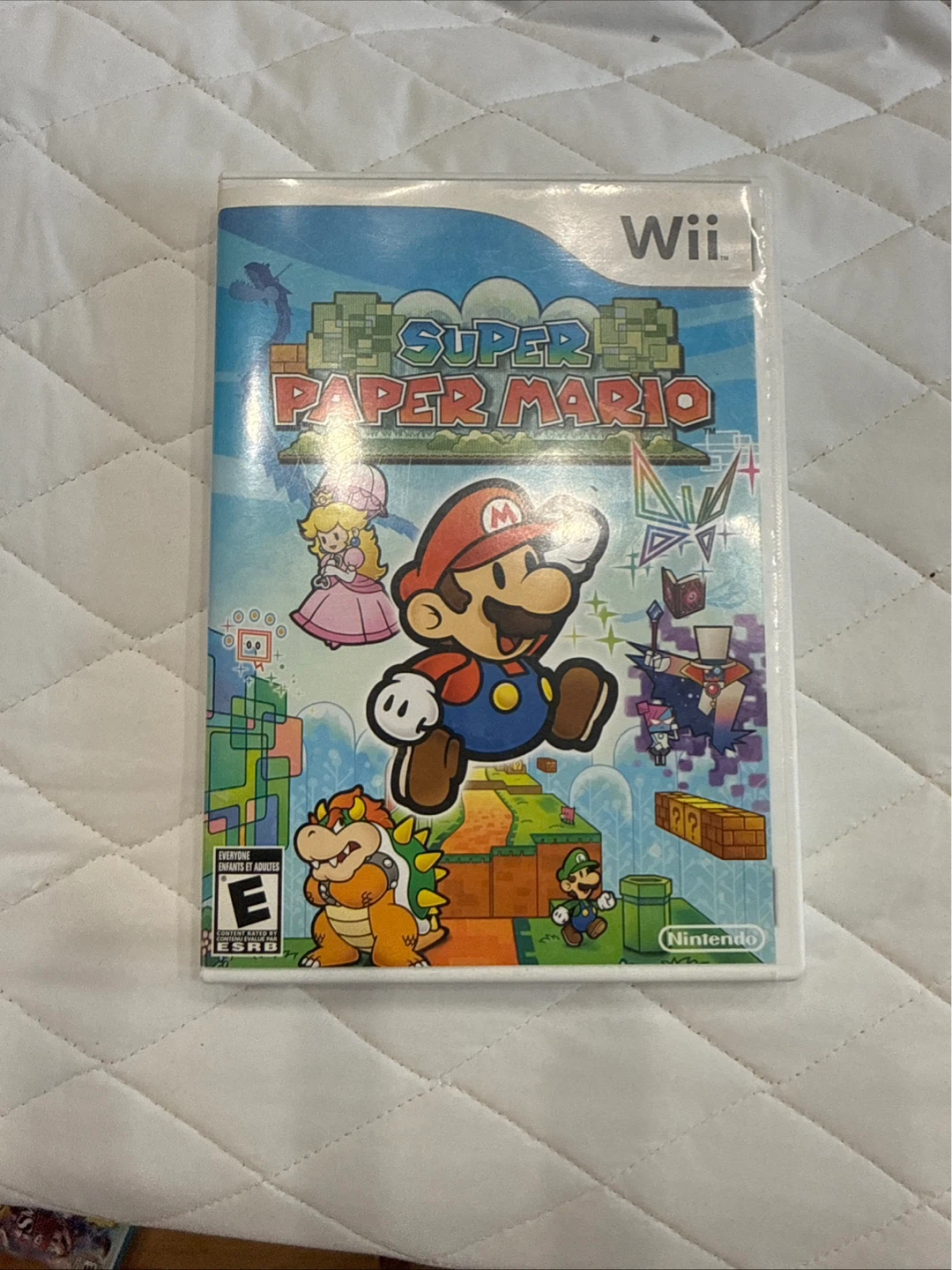Super Paper Mario Wii Game