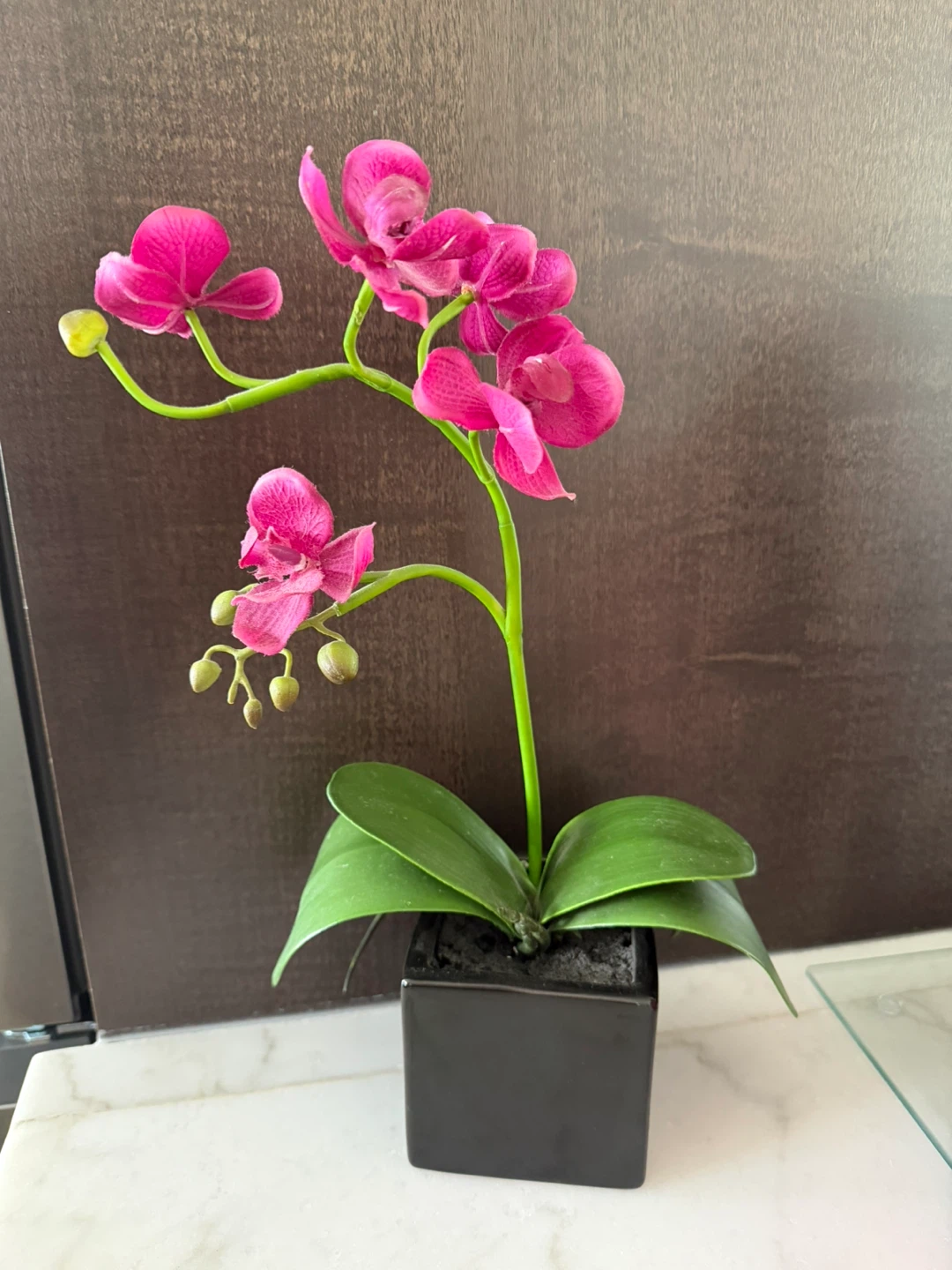 Artificial Pink Orchid Plant