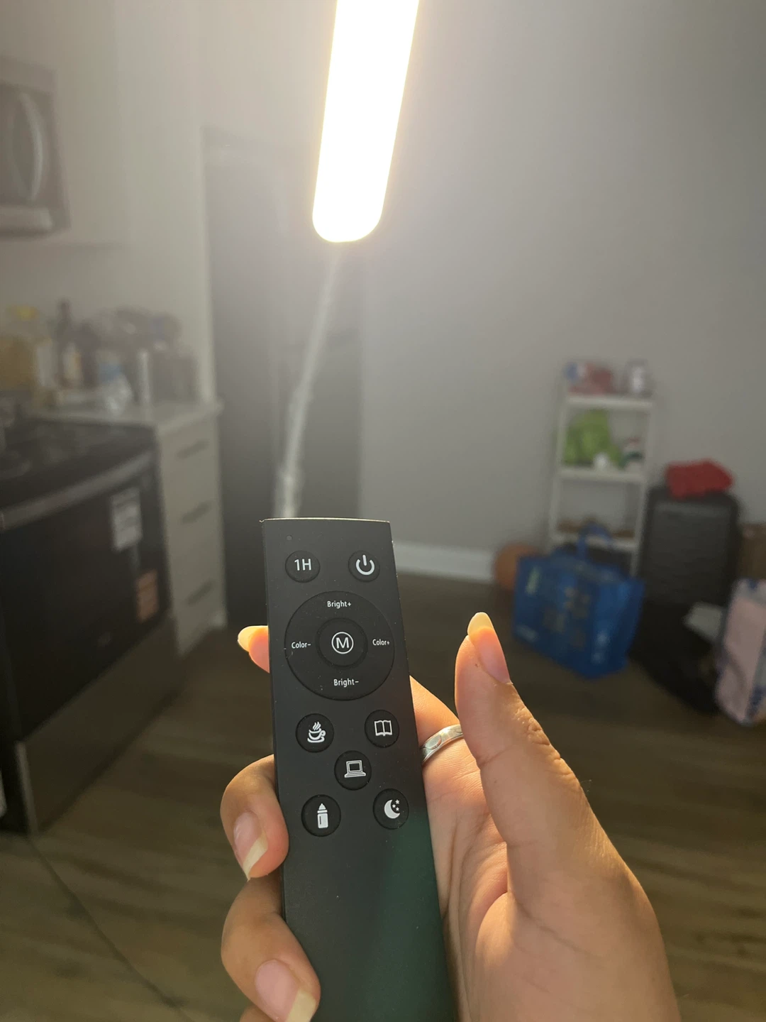 Adjustable Floor Lamp with Remote Control - photo 2