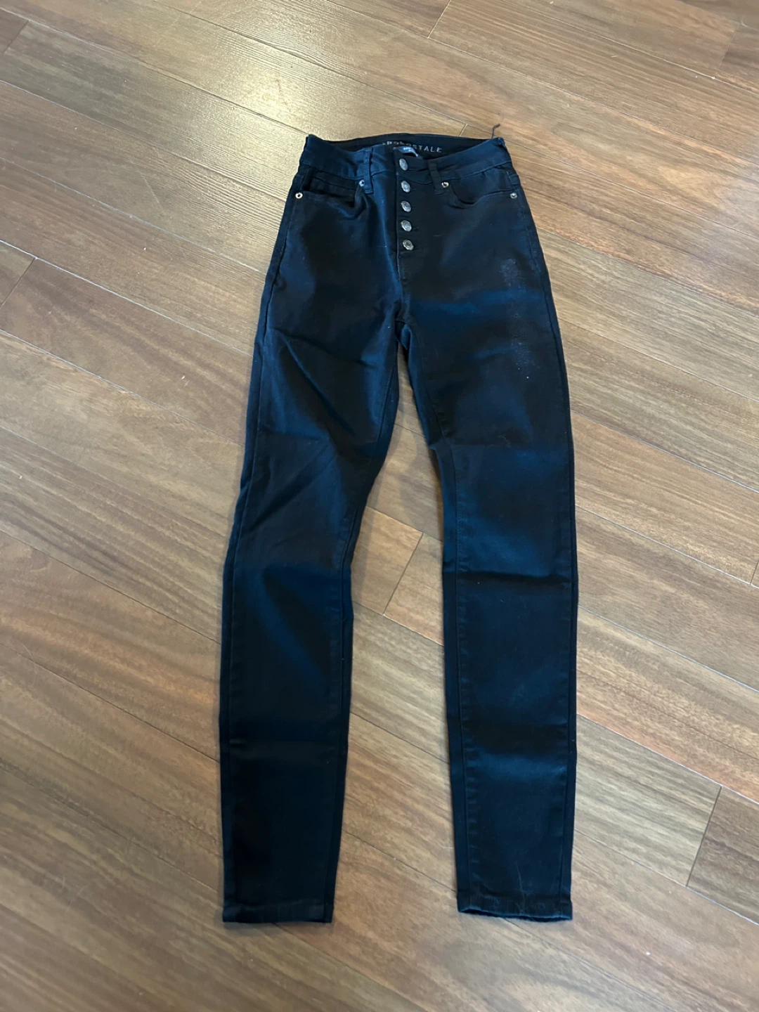 Aeropostale Black High Waisted Jeggings size 2 & a size 0