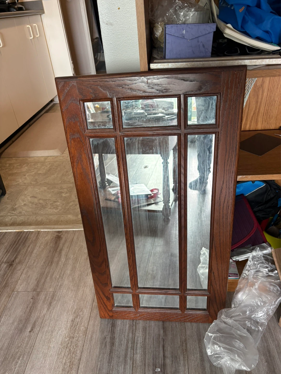 Oak Frame Mirror - photo 4