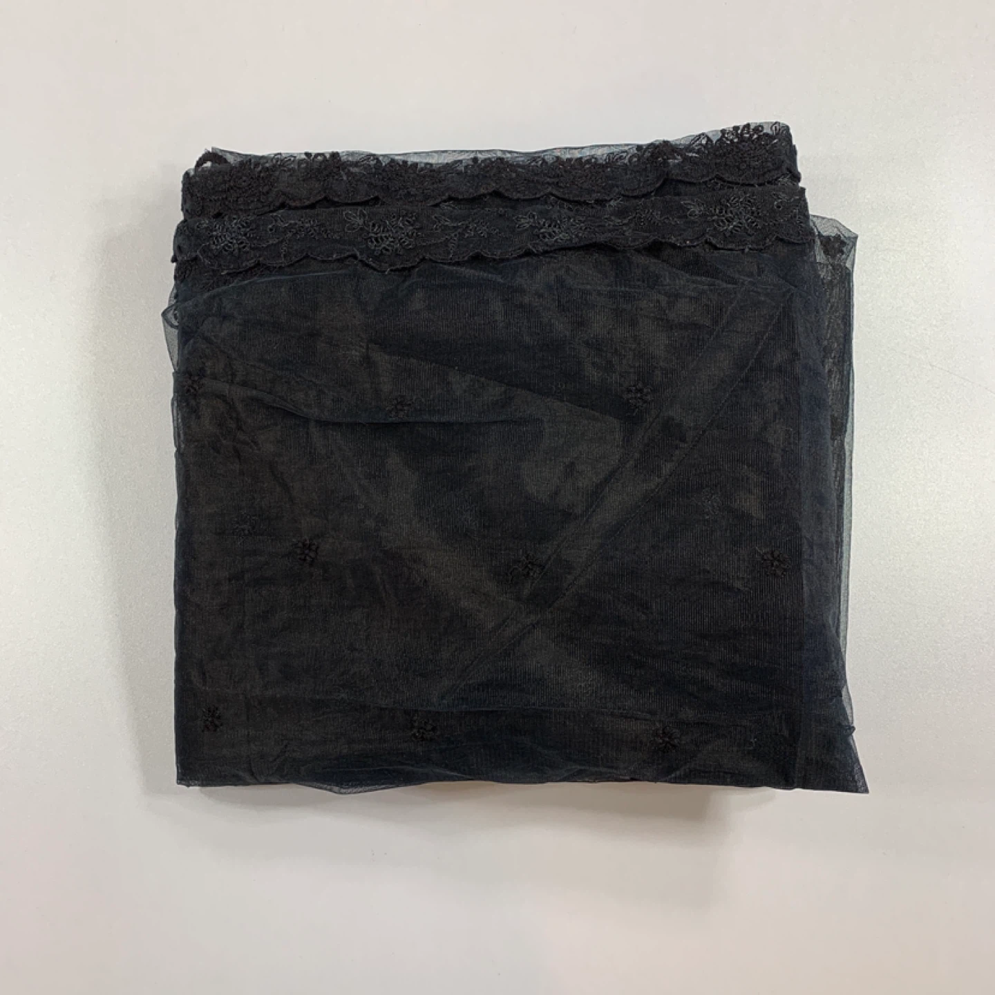 Black Lace Material 45x85" ⚽️ - photo 3