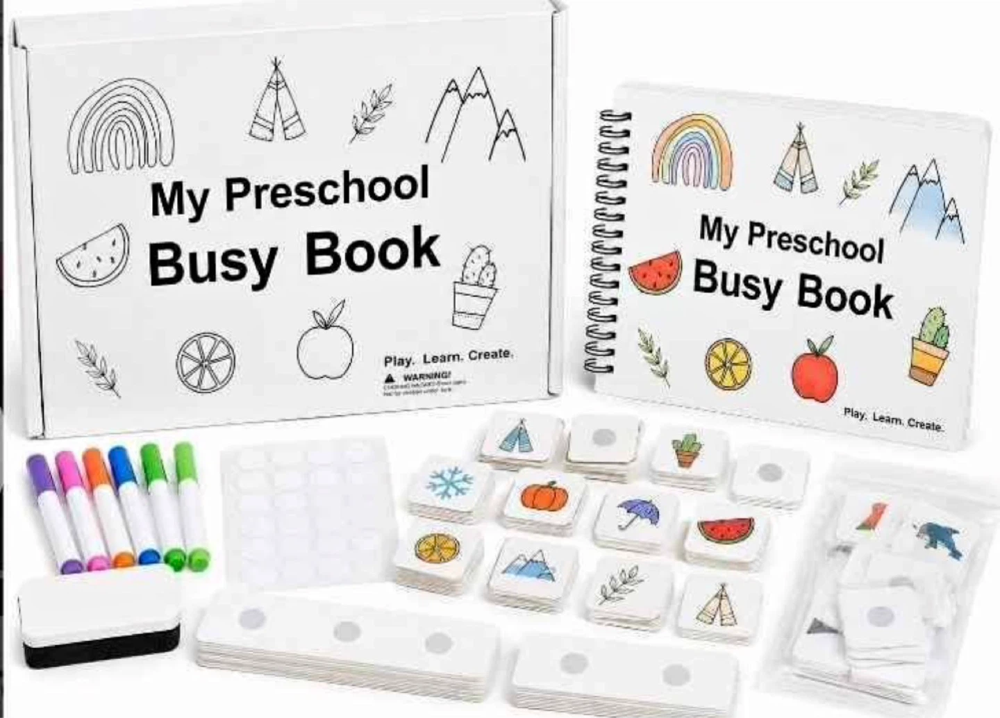 Interactive Busy book- preschool/toddler