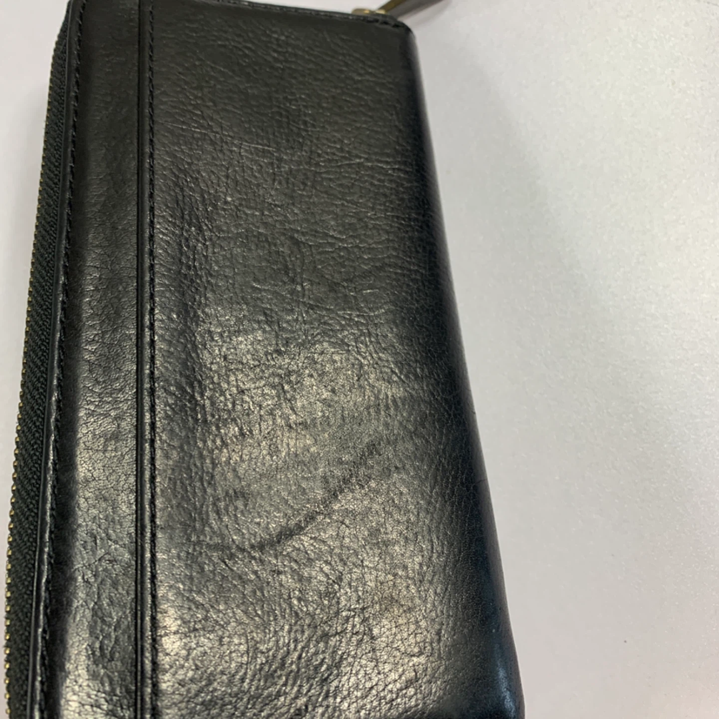 Fossil Black Leather Wallet ⚽️ - photo 3