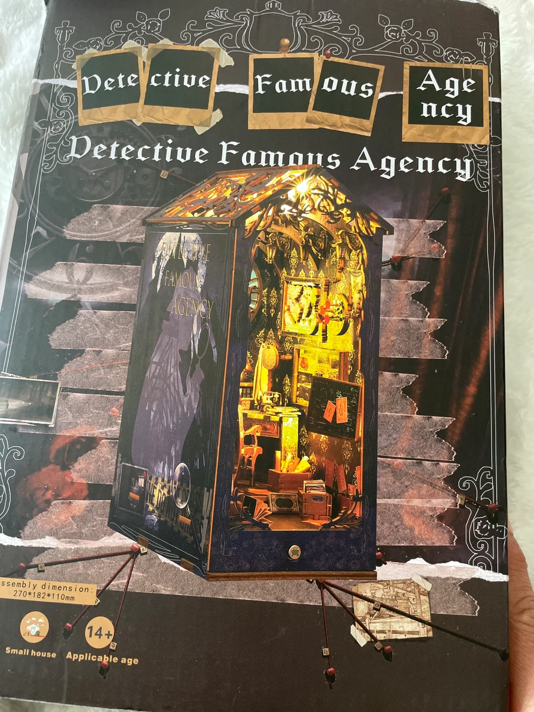 ⚽️ Detective Famous Agency DIY Miniature Dollhouse Kit