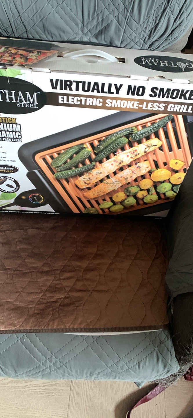 Gotham Steel "Virtually No Smoke" Electric Grill - photo 3