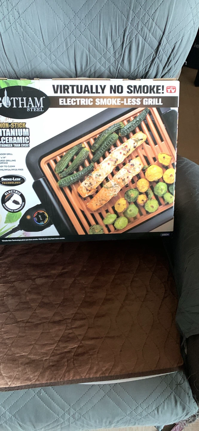 Gotham Steel "Virtually No Smoke" Electric Grill