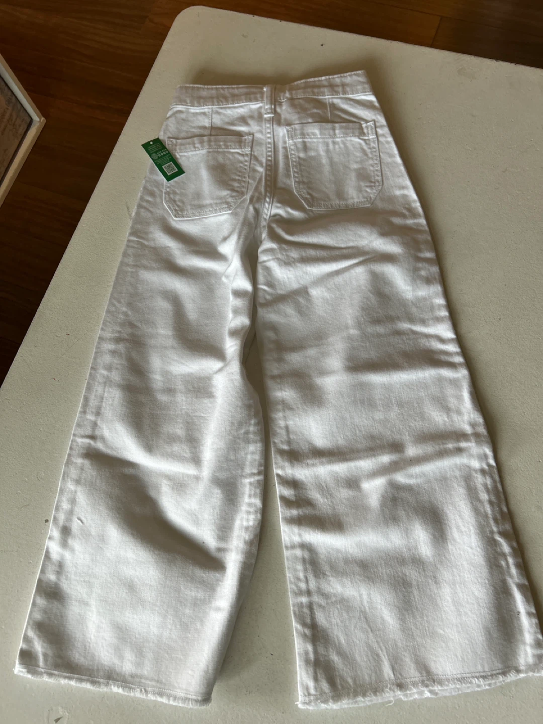 Gap Kids White High Stride Ankle Jeans Size 8 - photo 5
