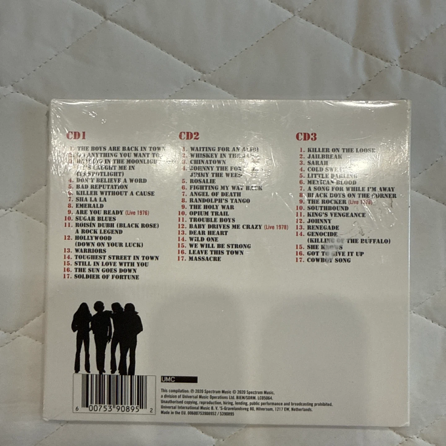 Thin Lizzy Essential 3 CD Box Set - photo 3