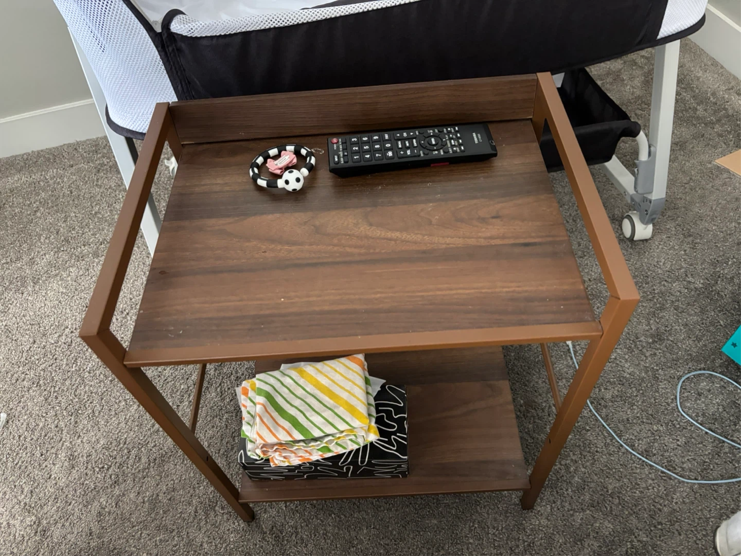 Two-tier side table - EVICTION SALE - photo 2