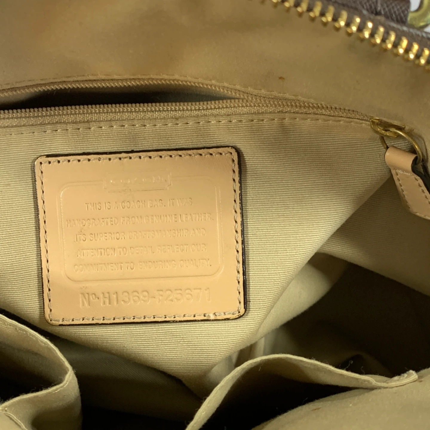 Coach Brown Leather Dome Satchel Handbag ⚽️ - photo 3