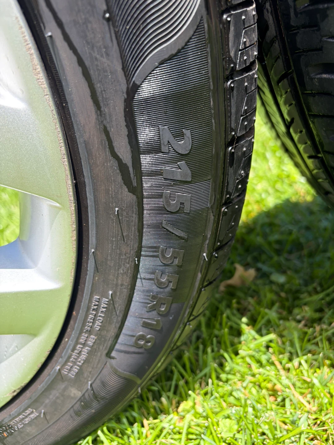 Set of 4 Tires - 215/55R18 - photo 2