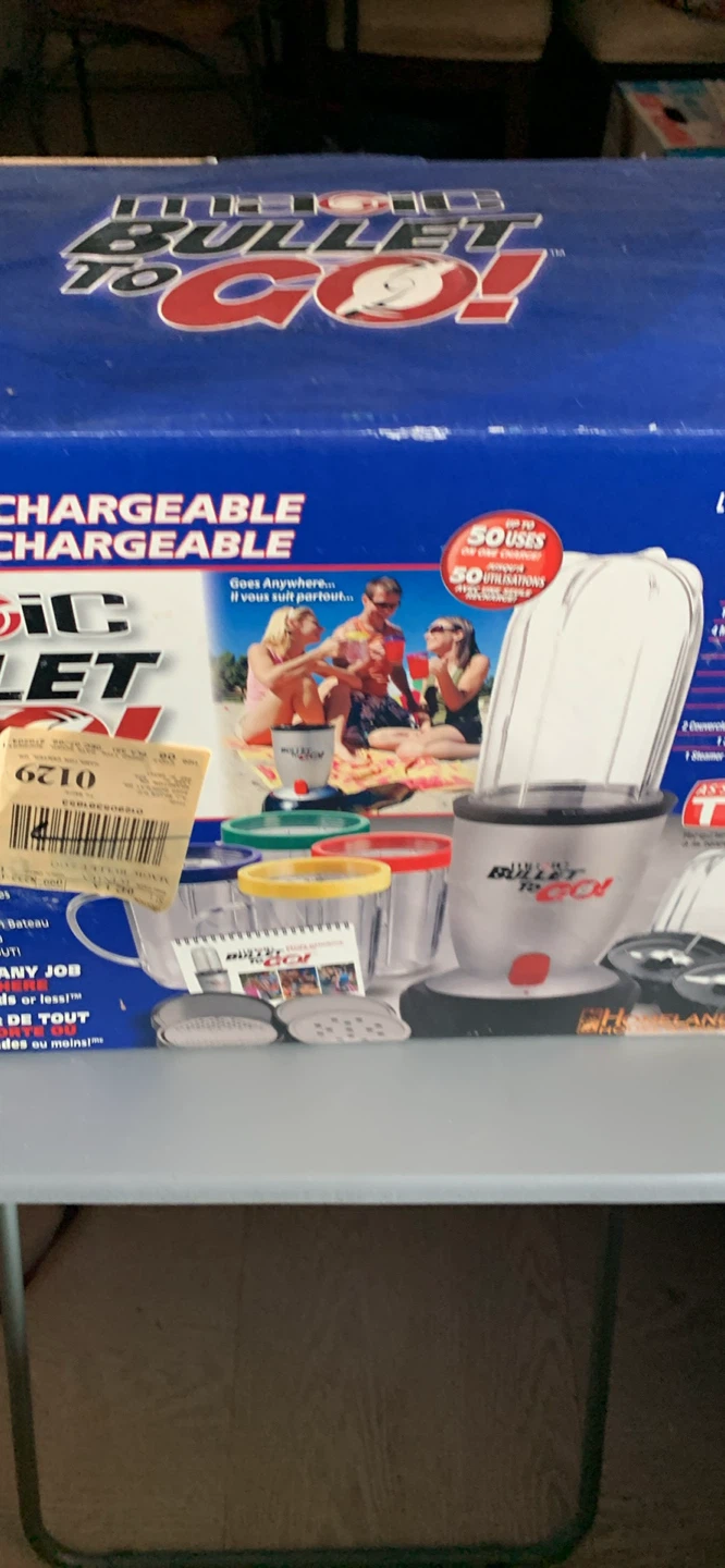 Magic Bullet To Go Rechargeable Blender