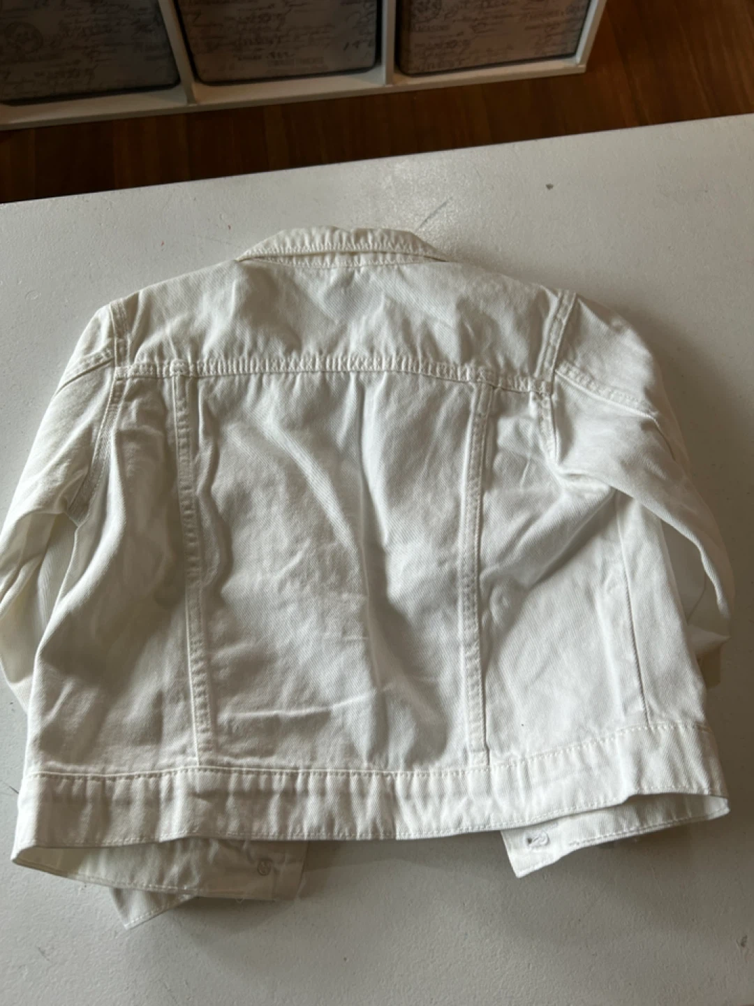 A2Z 4-Kids White Denim Jacket - photo 3