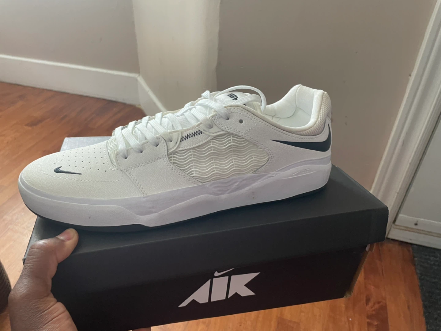 Nike Air Men's White Skate Shoes