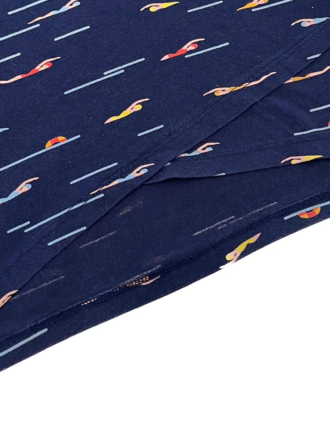 Cute Swimmer Pattern Crop Top 🏊‍♀️ ⚽ - photo 2