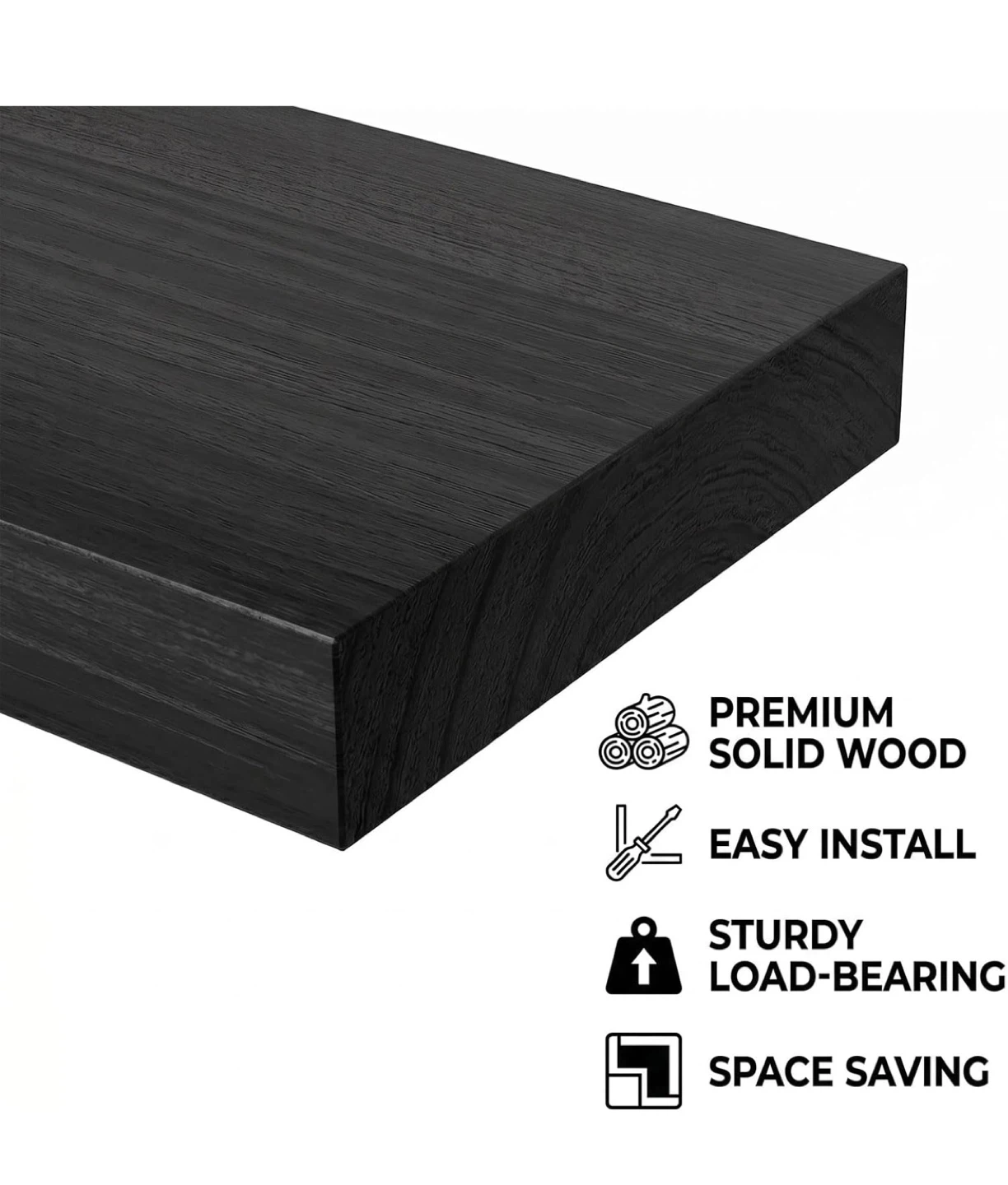 ⚽️ New 16” Floating Wall Shelves - Set of 2 - photo 4