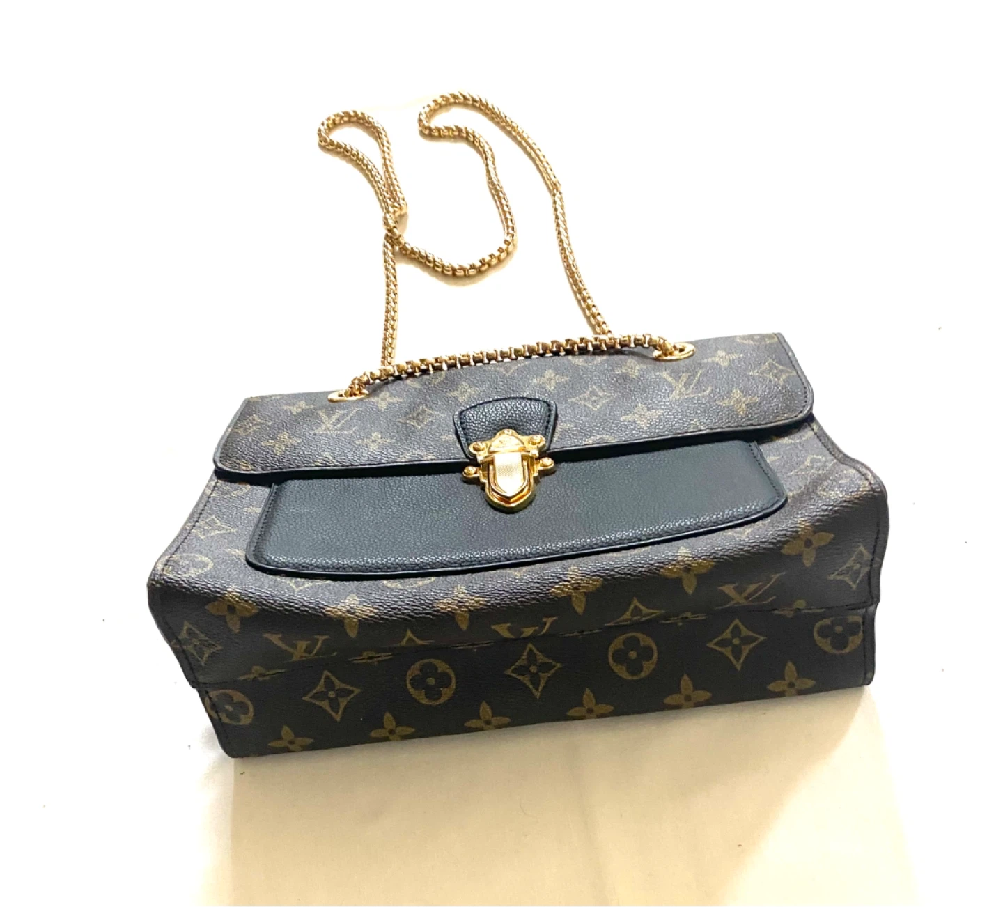 Design Lv Monogram Chain Shoulder Bag - photo 5