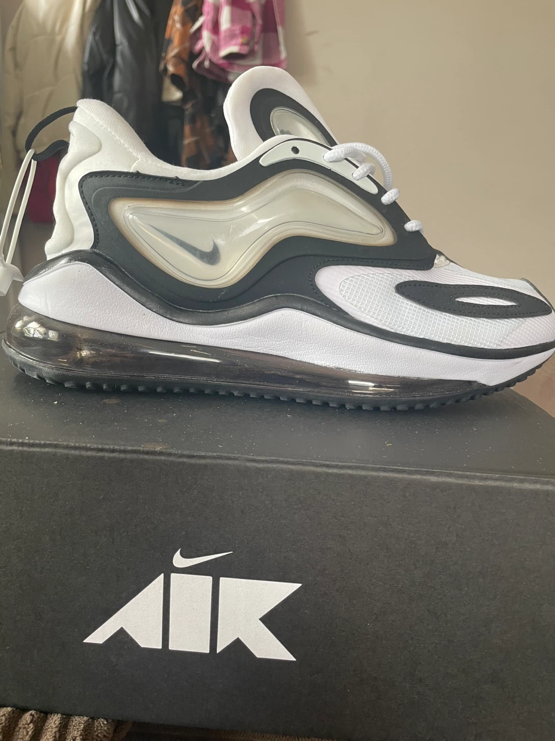 Nike Air Max 200 Shoes White/Black - photo 2