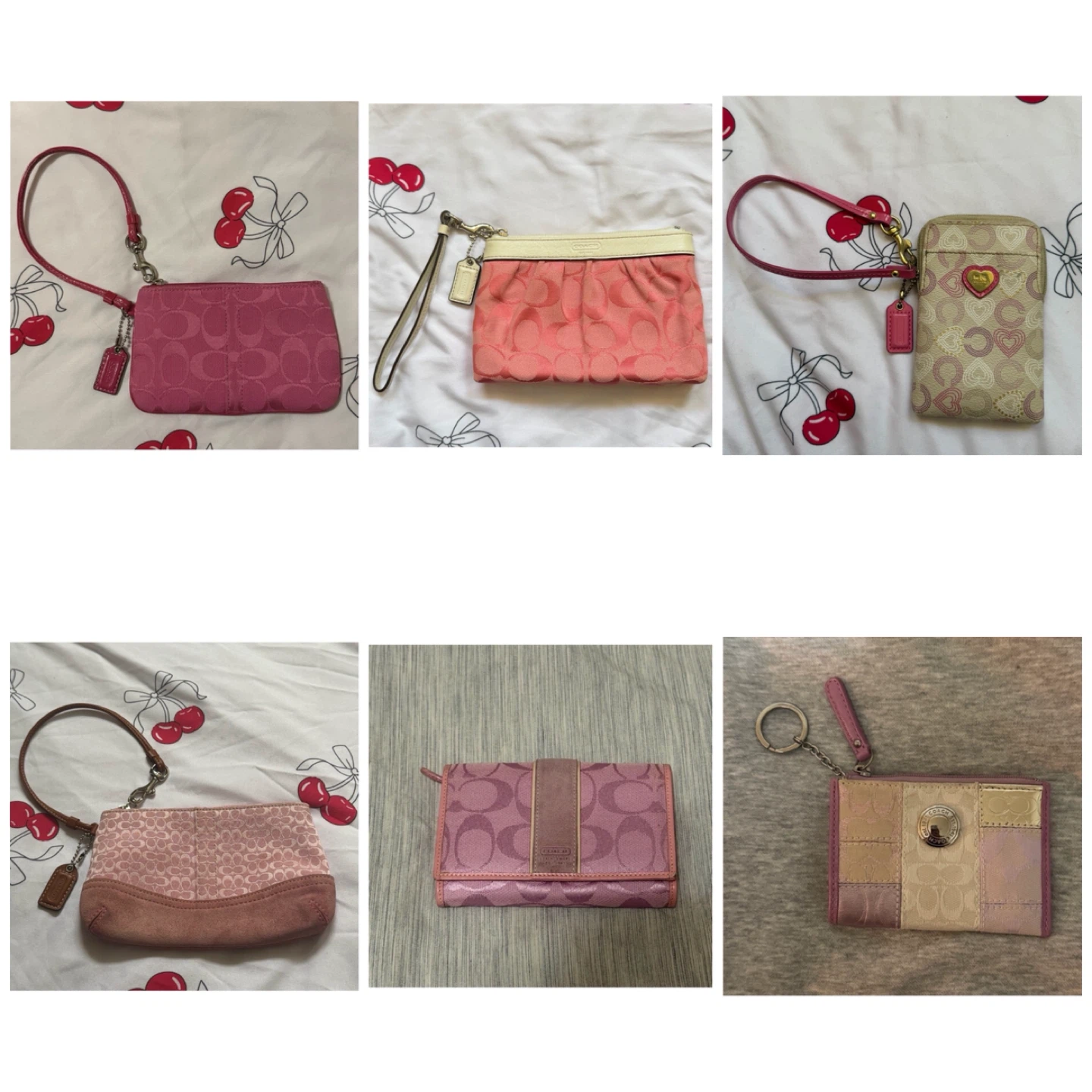 (1) TRADE Coach Wristlets and Wallets (rare)