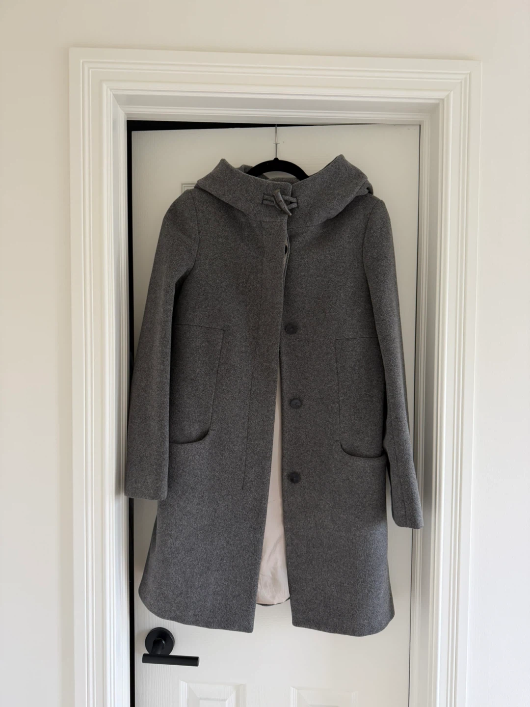 ARITZIA BABATON Hooded Wool and Cashmere Blend Coat - photo 2