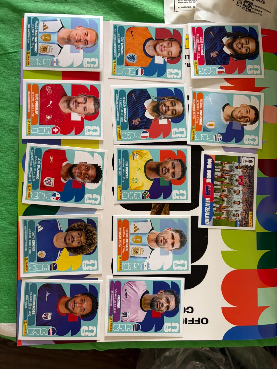Panini FIFA World cup 2026 Stickers