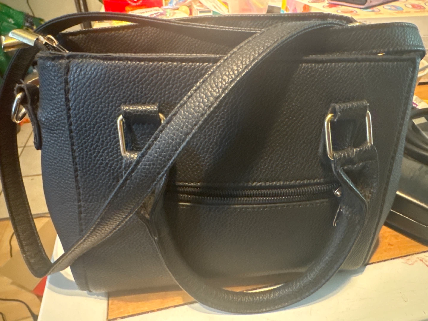 Black Fufeng Handbag ⚽ - photo 3