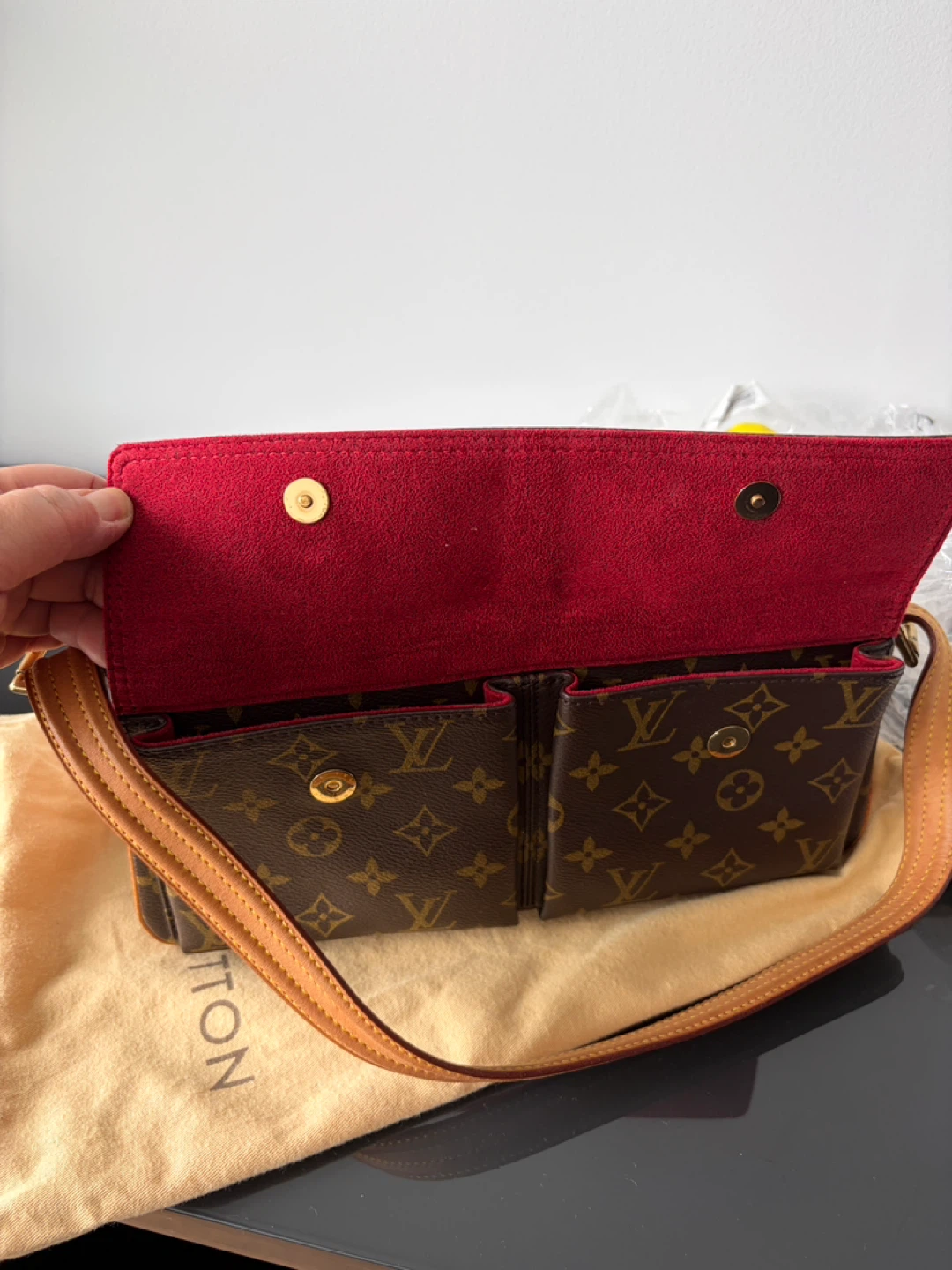 Louis Vuitton Monogram Pochette Felicie Wallet