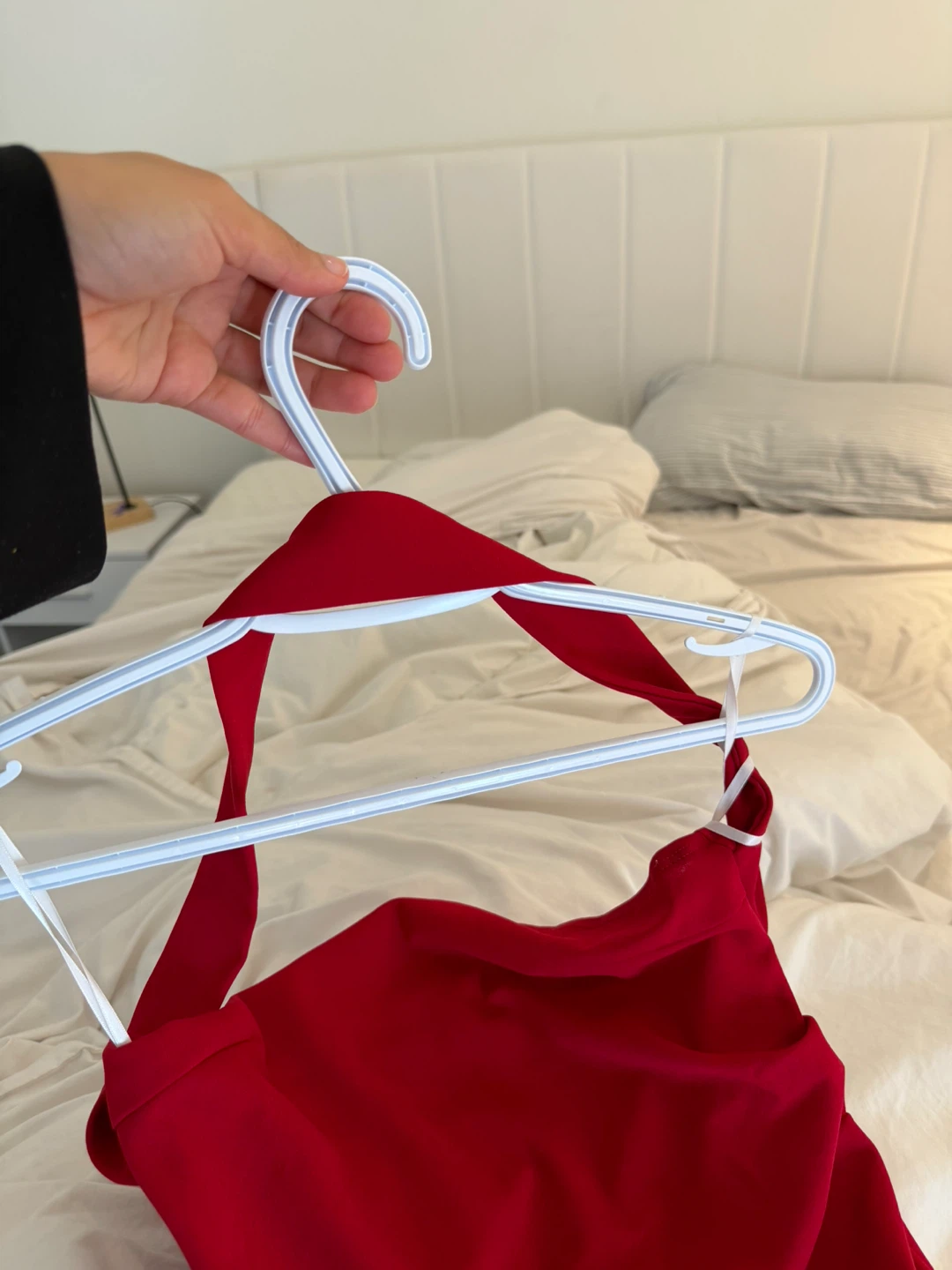 Red Halter Neck Dress - photo 5