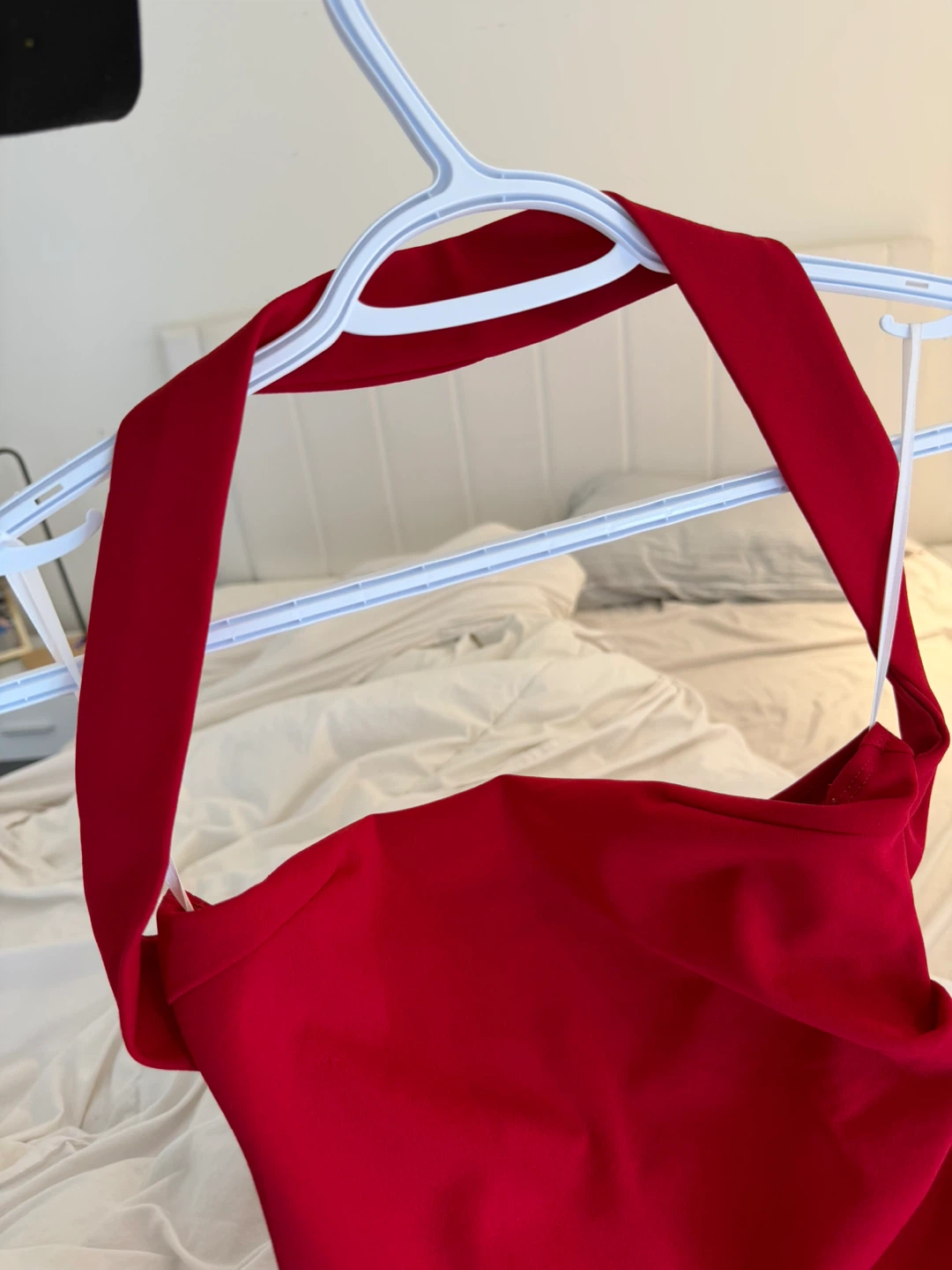 Red Halter Neck Dress - photo 4