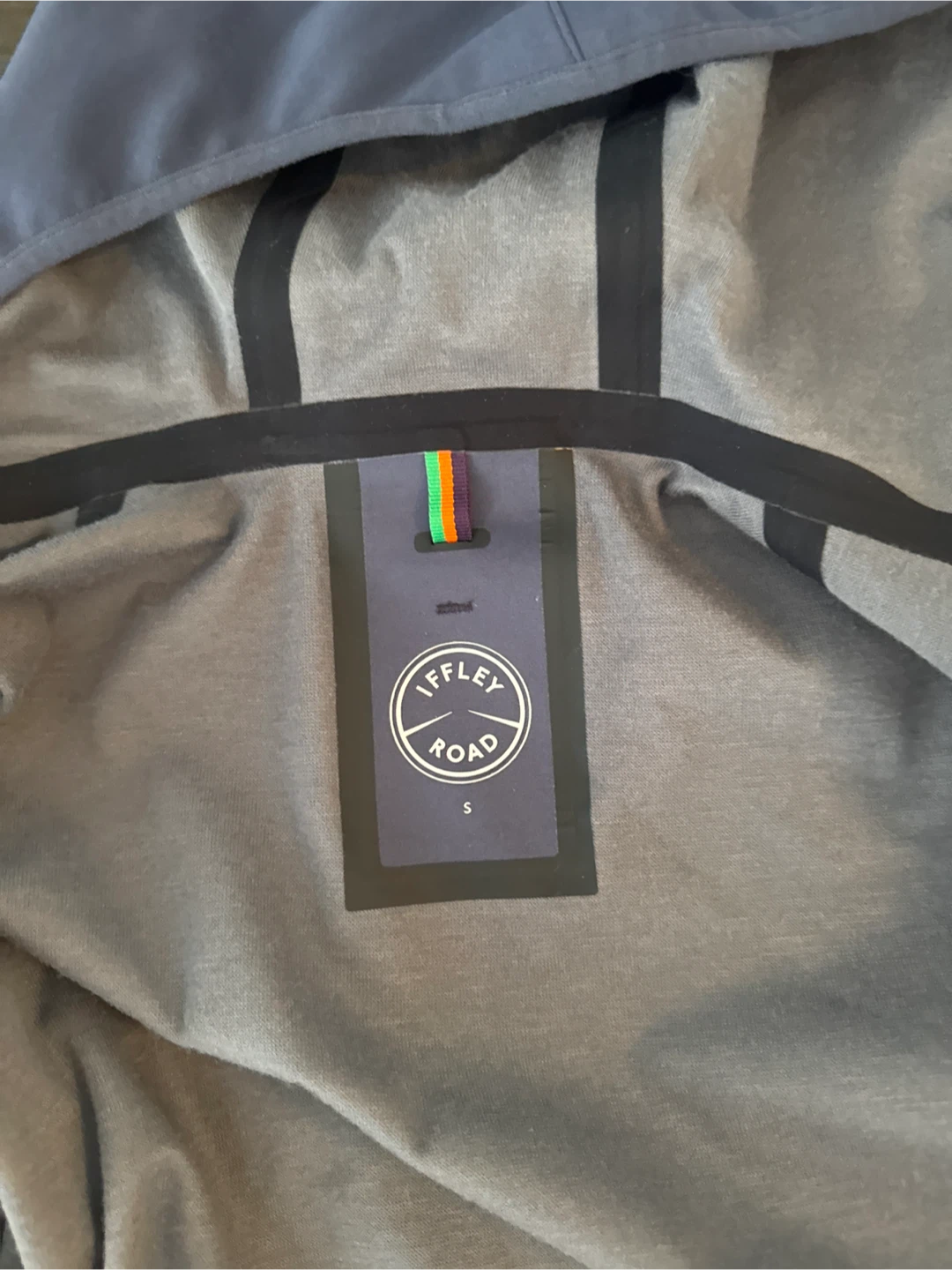 Iffley Road Navy Hooded Jacket - Size S - photo 3