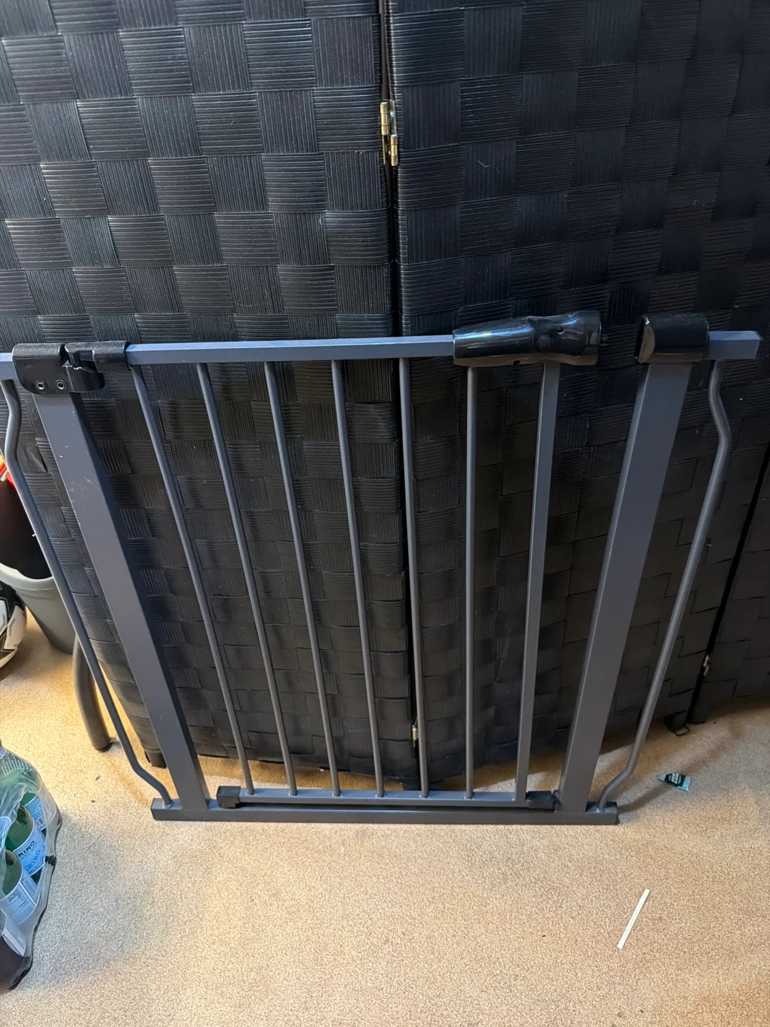 White Metal Baby Safety Gate - photo 2