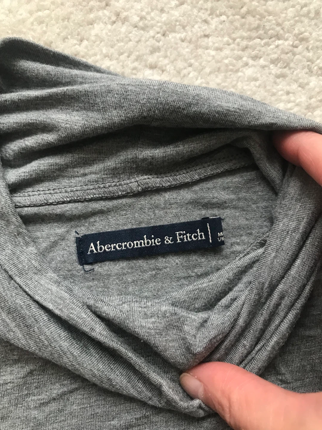Abercrombie & Fitch Grey Turtleneck, M ⚽️ - photo 3