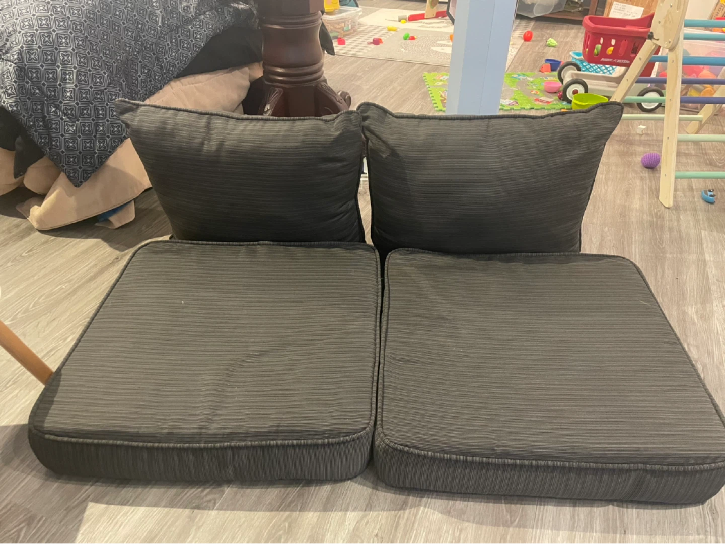 Dark Grey patio  Cushions ⚽