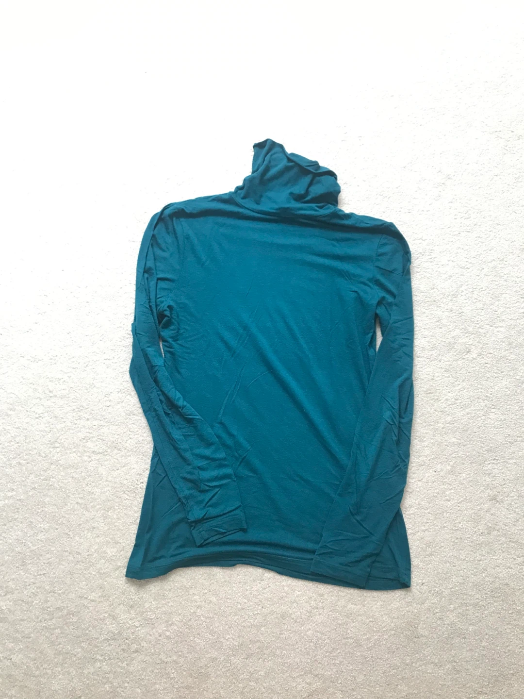 H&M Turtleneck Top - Teal, S ⚽️