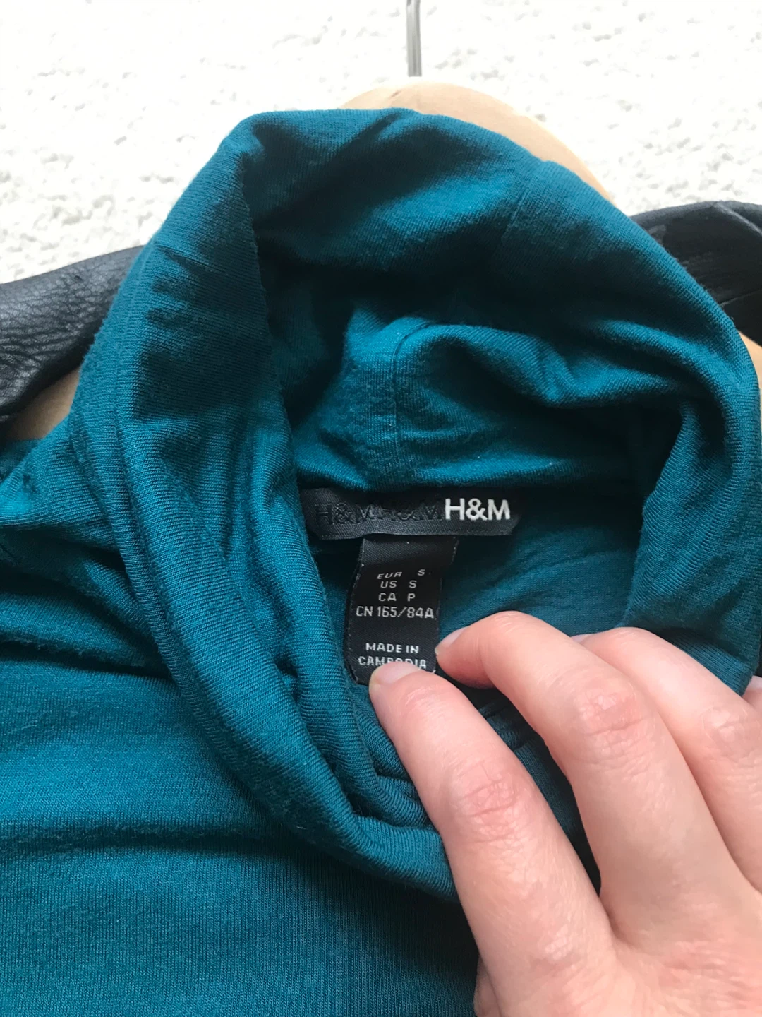 H&M Turtleneck Top - Teal, S ⚽️ - photo 2