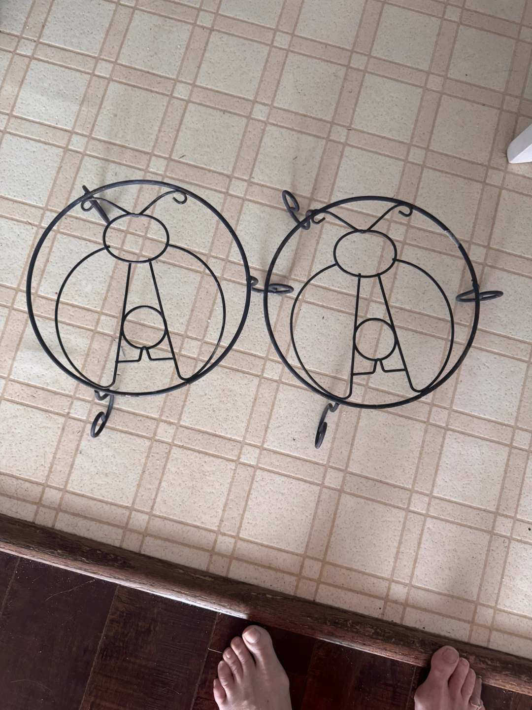 Decorative Trivet Set - Ladybug, Butterfly, Hummingbird