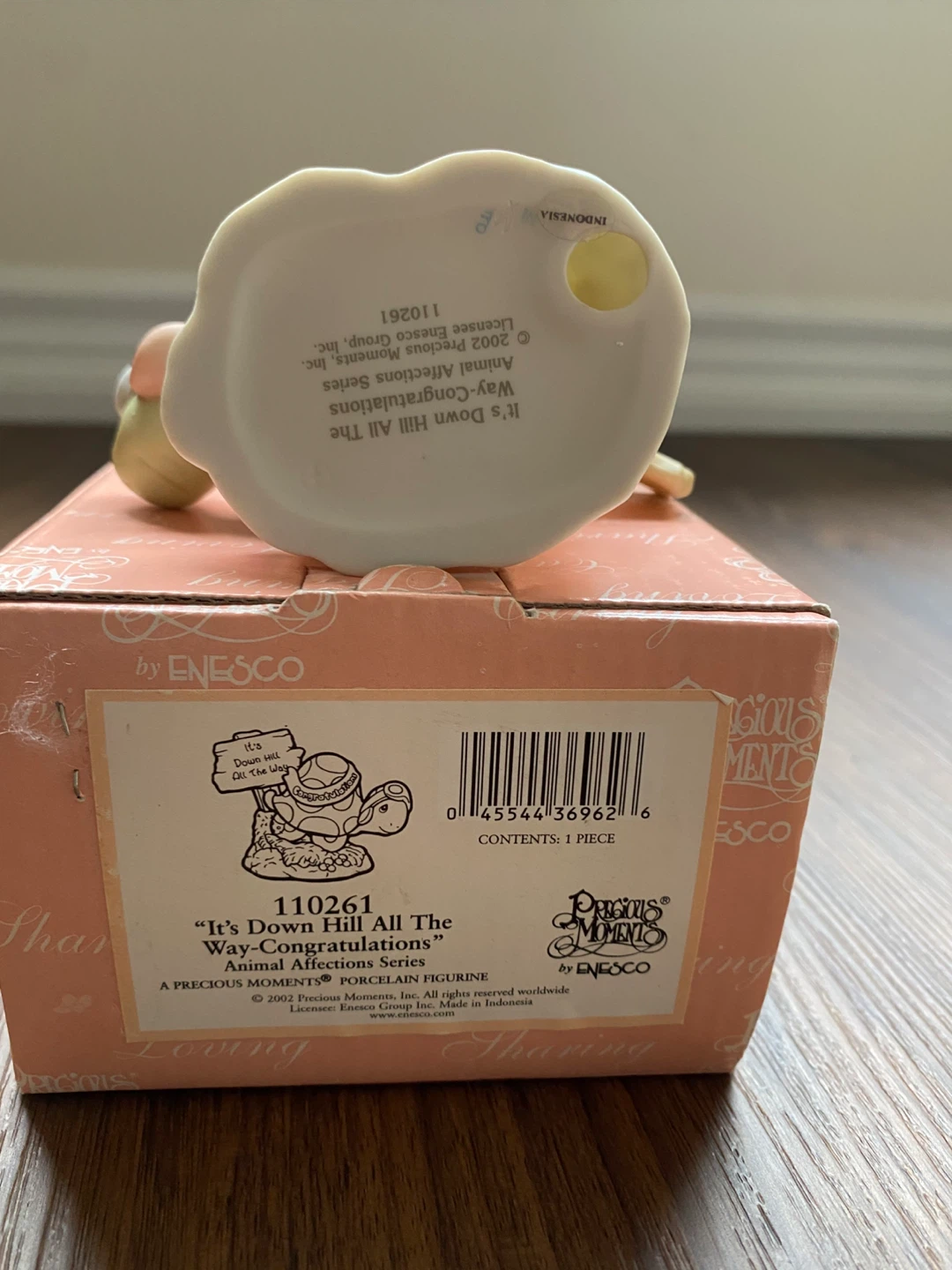 Precious Moments Congratulations Turtle Figurine ⚽️ - photo 3