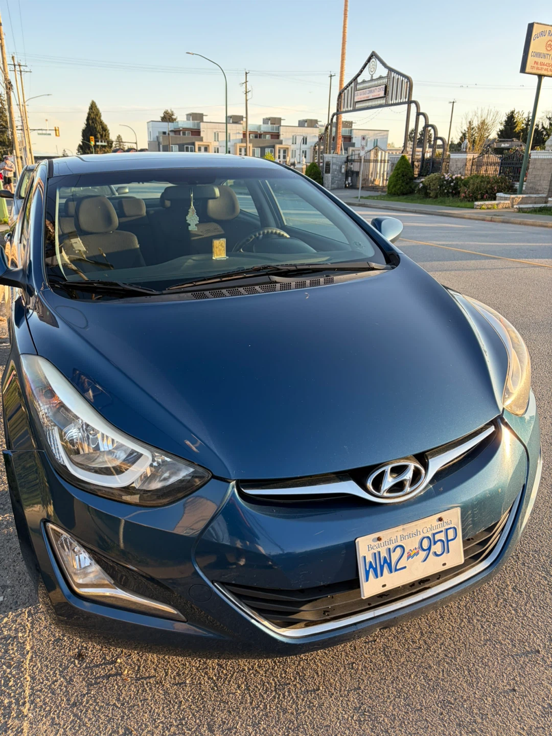 Blue Hyundai Elantra Sedan 2016 - photo 2