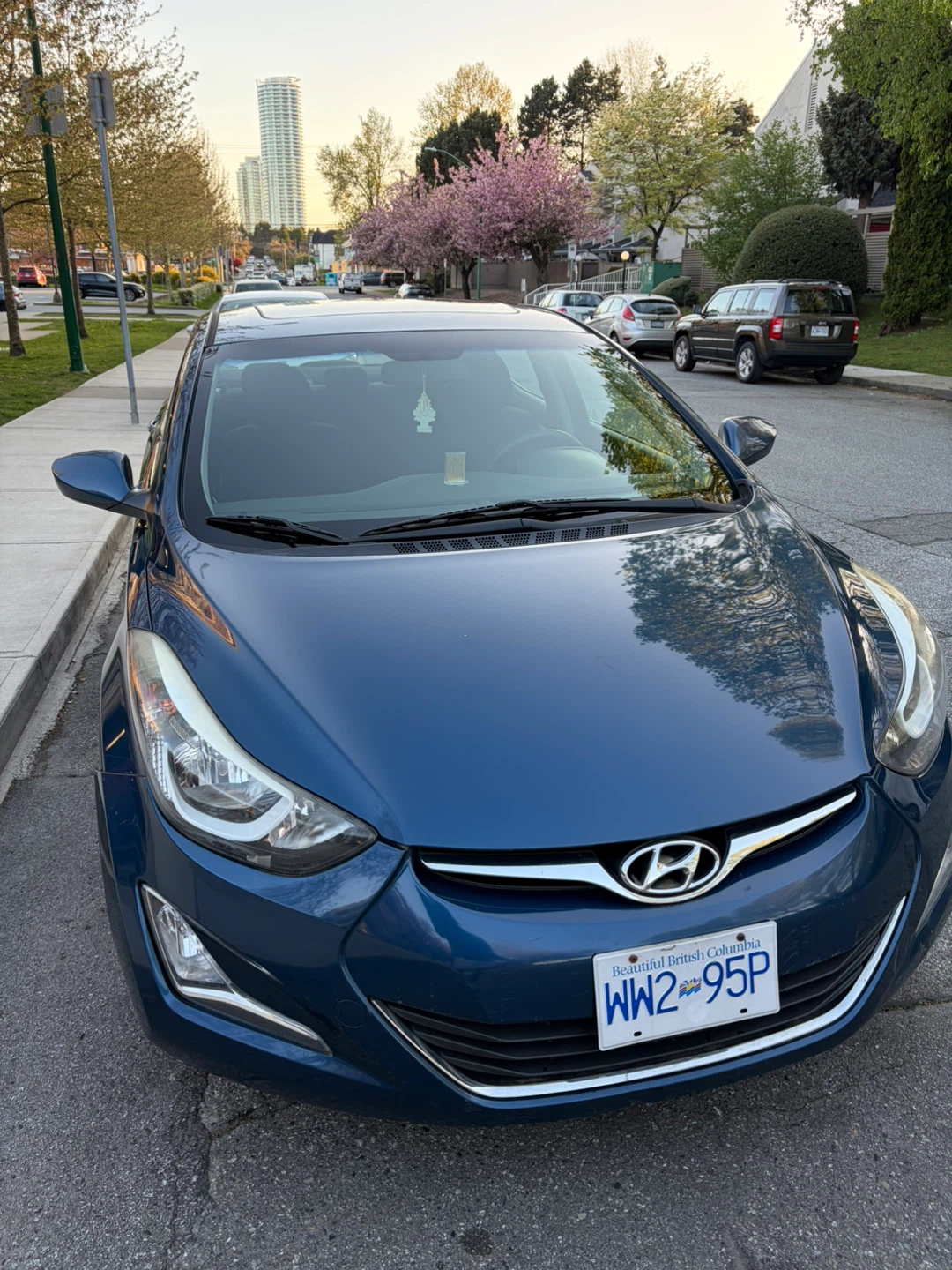 Blue Hyundai Elantra Sedan 2016 - photo 5