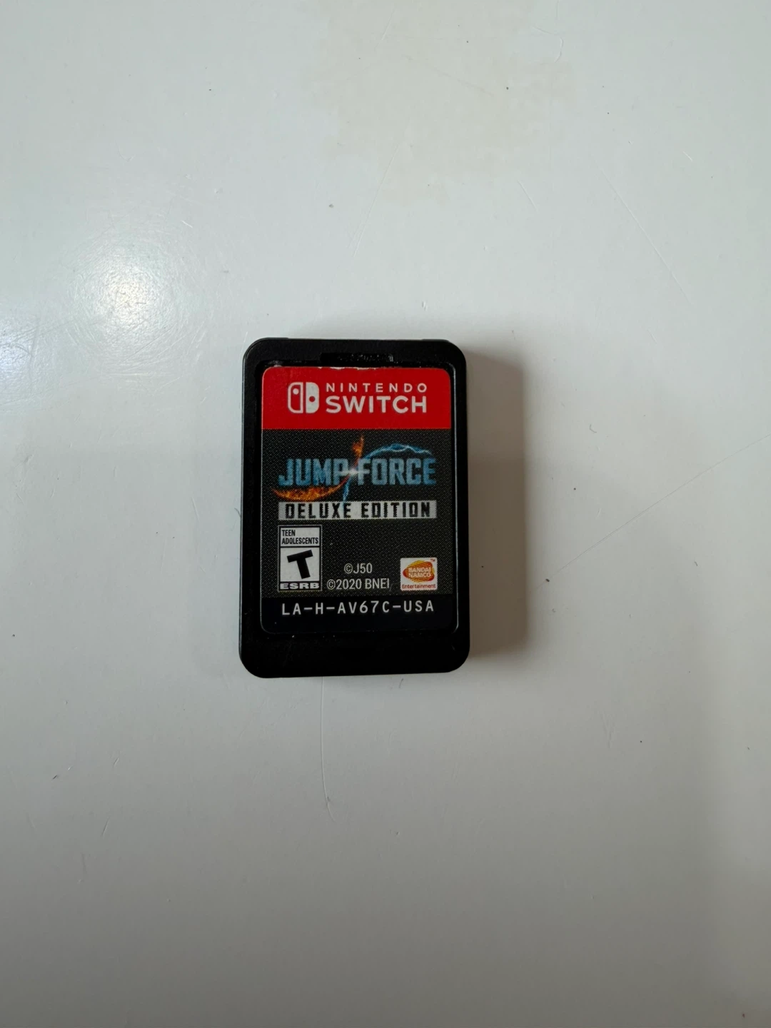 Nintendo Switch Jump Force Deluxe Edition Game Cartridge