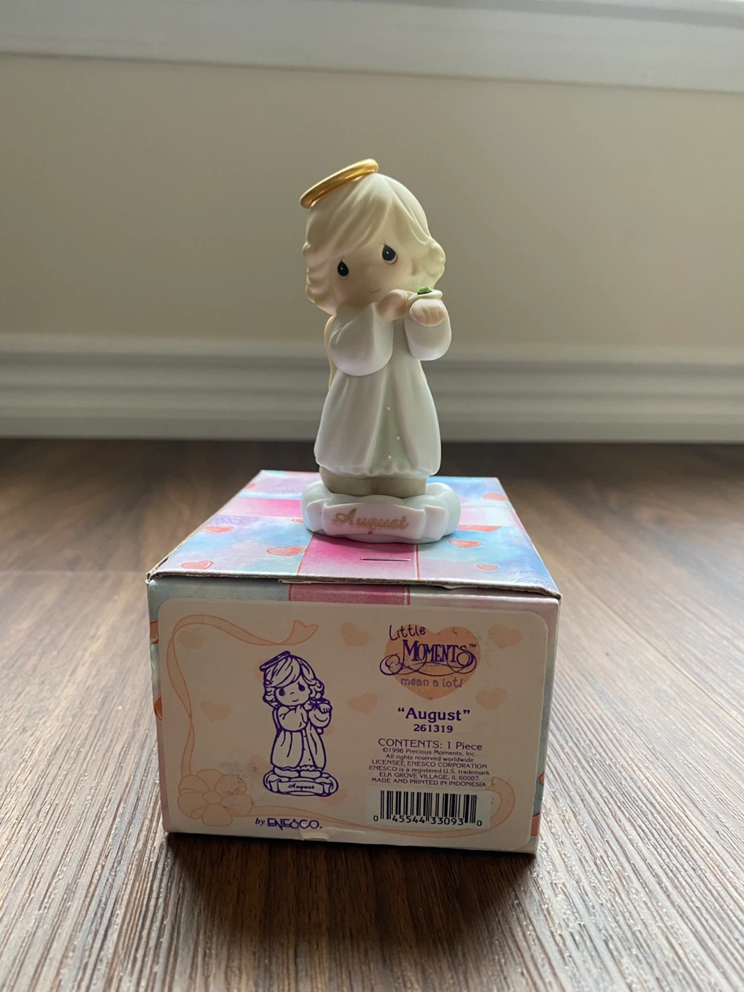 Precious Moments Little Moments "August" Figurine ⚽️